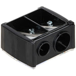 Pencil Sharpener NYX Sharpener Make-up Black 2 Compartments (1 Unit) product packaging