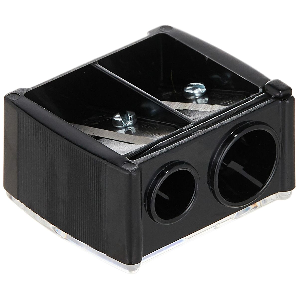 Pencil Sharpener NYX Sharpener Make-up Black 2 Compartments (1 Unit) product packaging