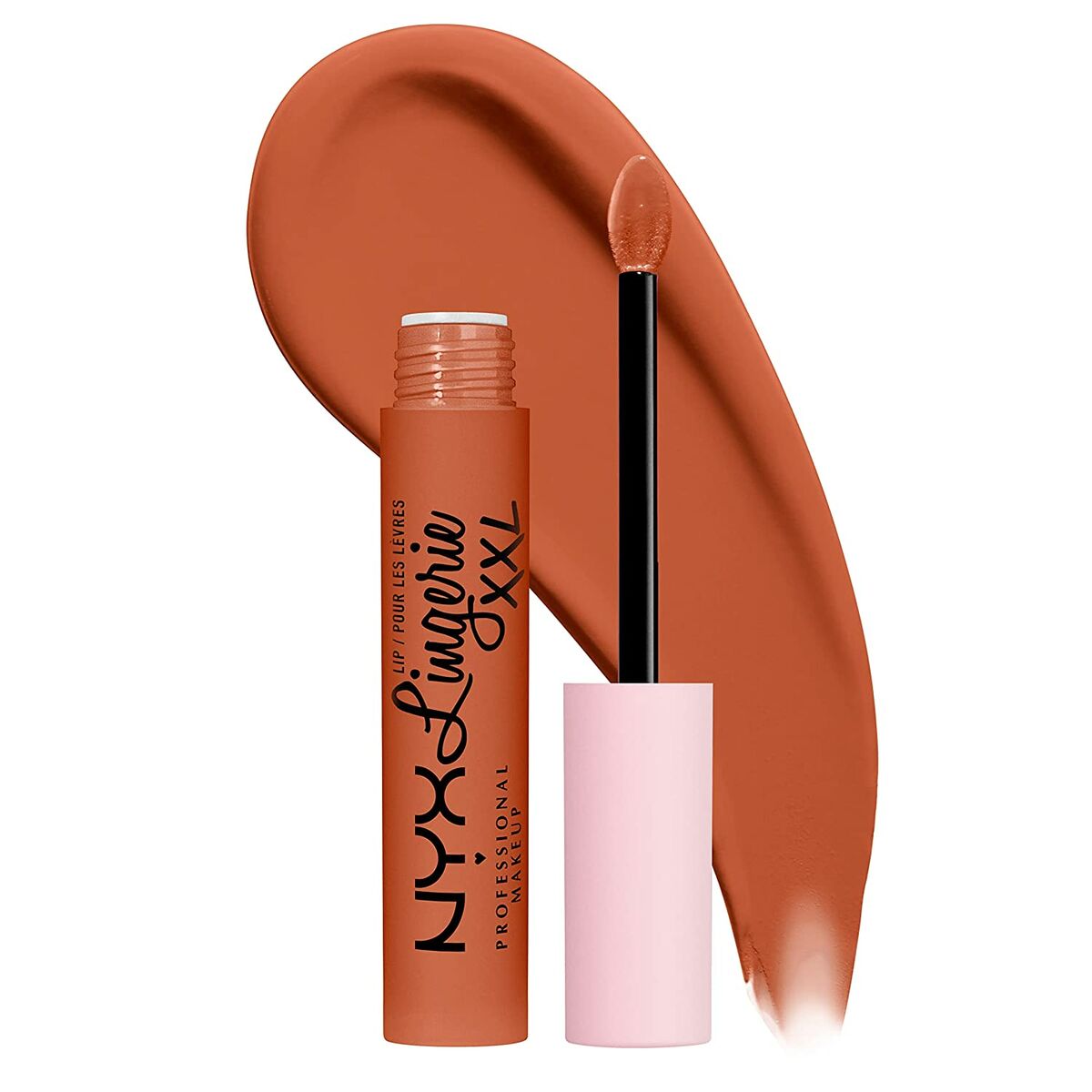 Lipstick NYX Lingerie Xxl 26-gettin caliente Nº 26-Gettin Caliente 32,5 g Liquid 32.5 g makeup packaging