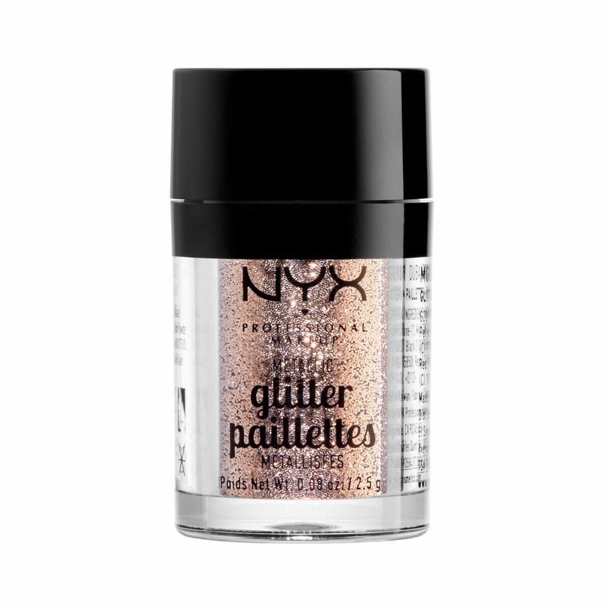 Eyeshadow NYX Glitter Brillants Goldstone 2,5 g metal product packaging 2.5 g