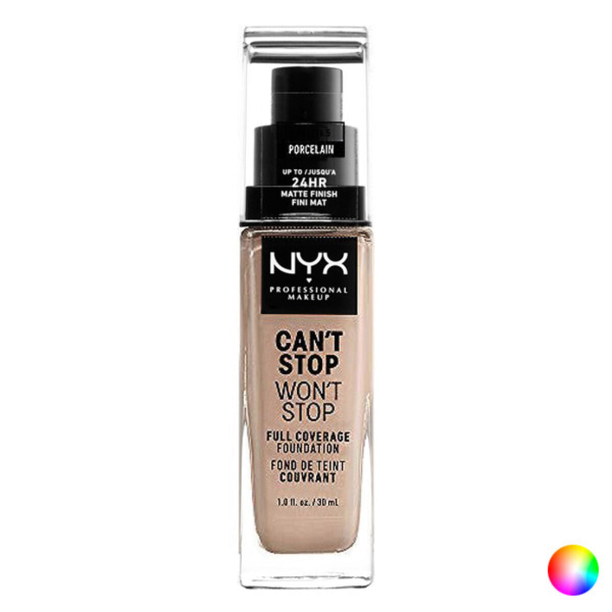 Liquid Make Up Base Can't Stop Won't Stop NYX (30 ml) (30 ml) product packaging
