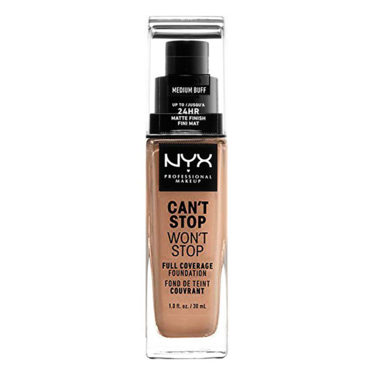 Liquid Make Up Base Can't Stop Won't Stop NYX (30 ml) (30 ml) product packaging