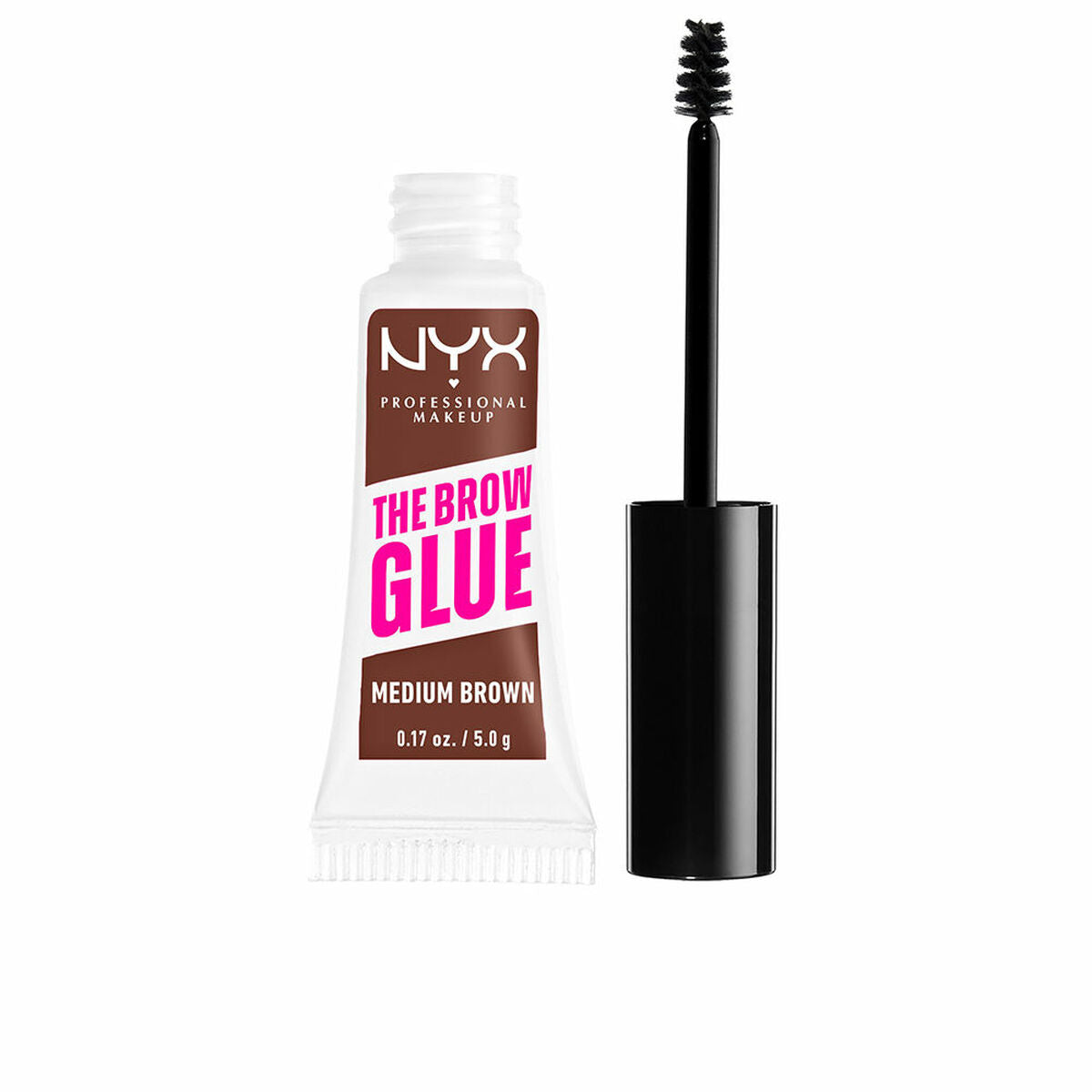 Eyebrow Tint NYX THE BROW GLUE Brown 5 g product packaging