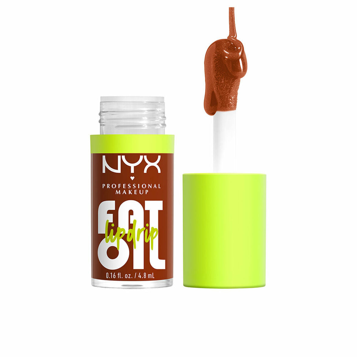 Lipstick NYX FAT OIL 4,8 ml makeup packaging 4.8 ml