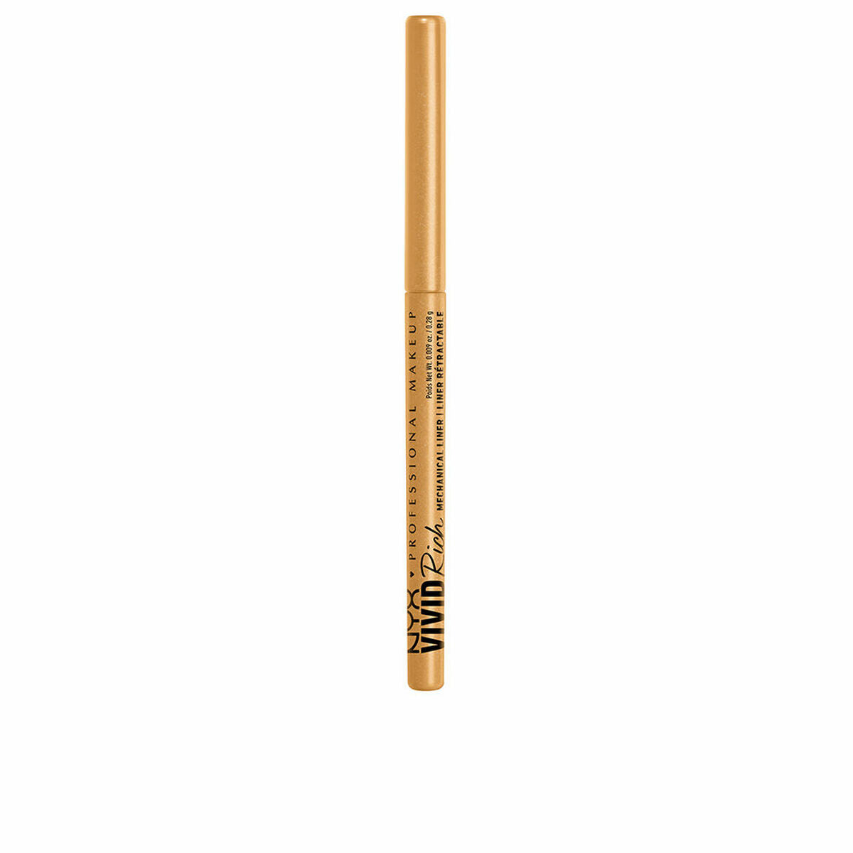 Eyeliner NYX Vivid Rich Mechanical Nº 01 0,28 g makeup packaging 0.28 g