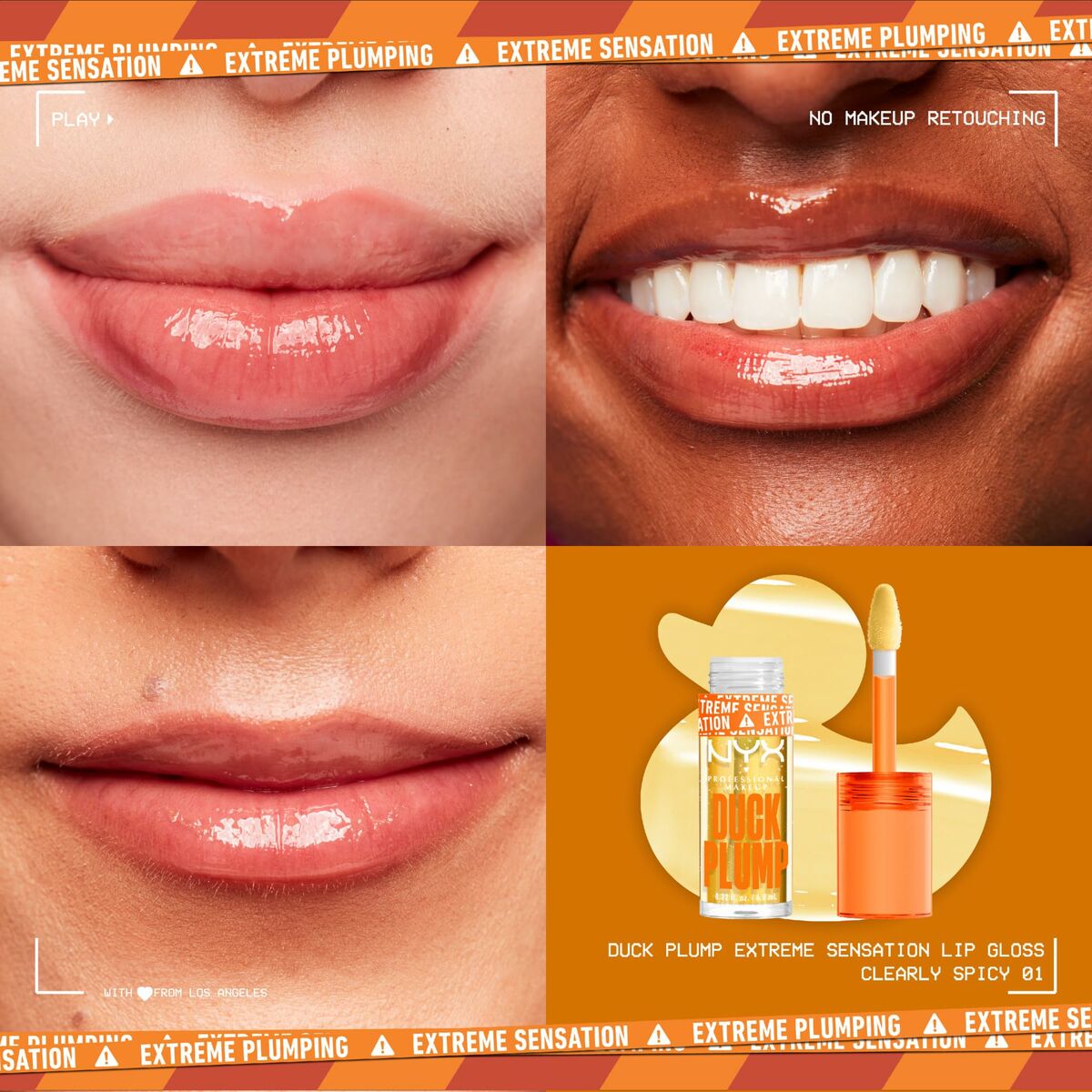Lip-gloss NYX Duck Plump Curly spicy 6,8 ml product packaging 6.8 ml