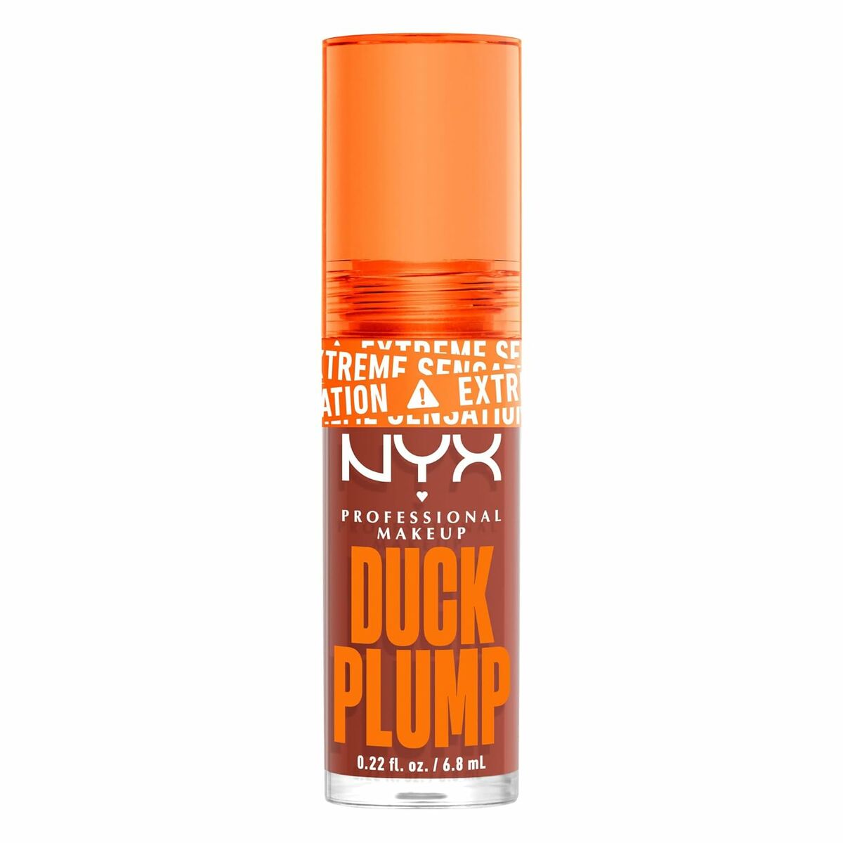 Lip-gloss NYX Duck Plump Brown of applause 6,8 ml product packaging 6.8 ml