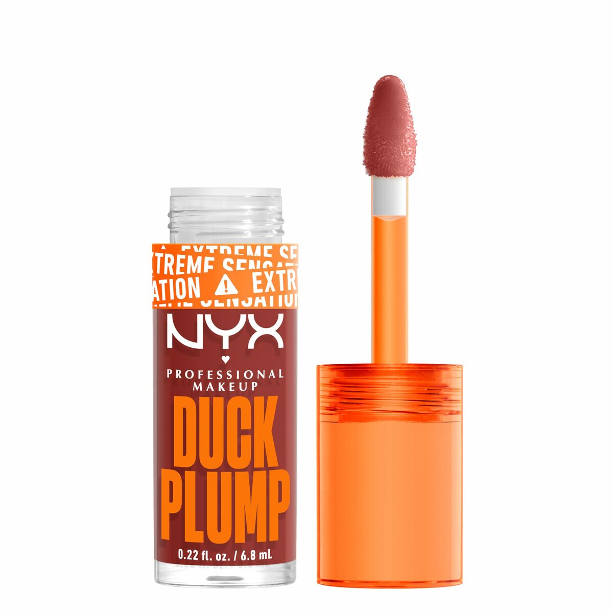 Lip-gloss NYX Duck Plump Brick of time 6,8 ml product packaging 6.8 ml