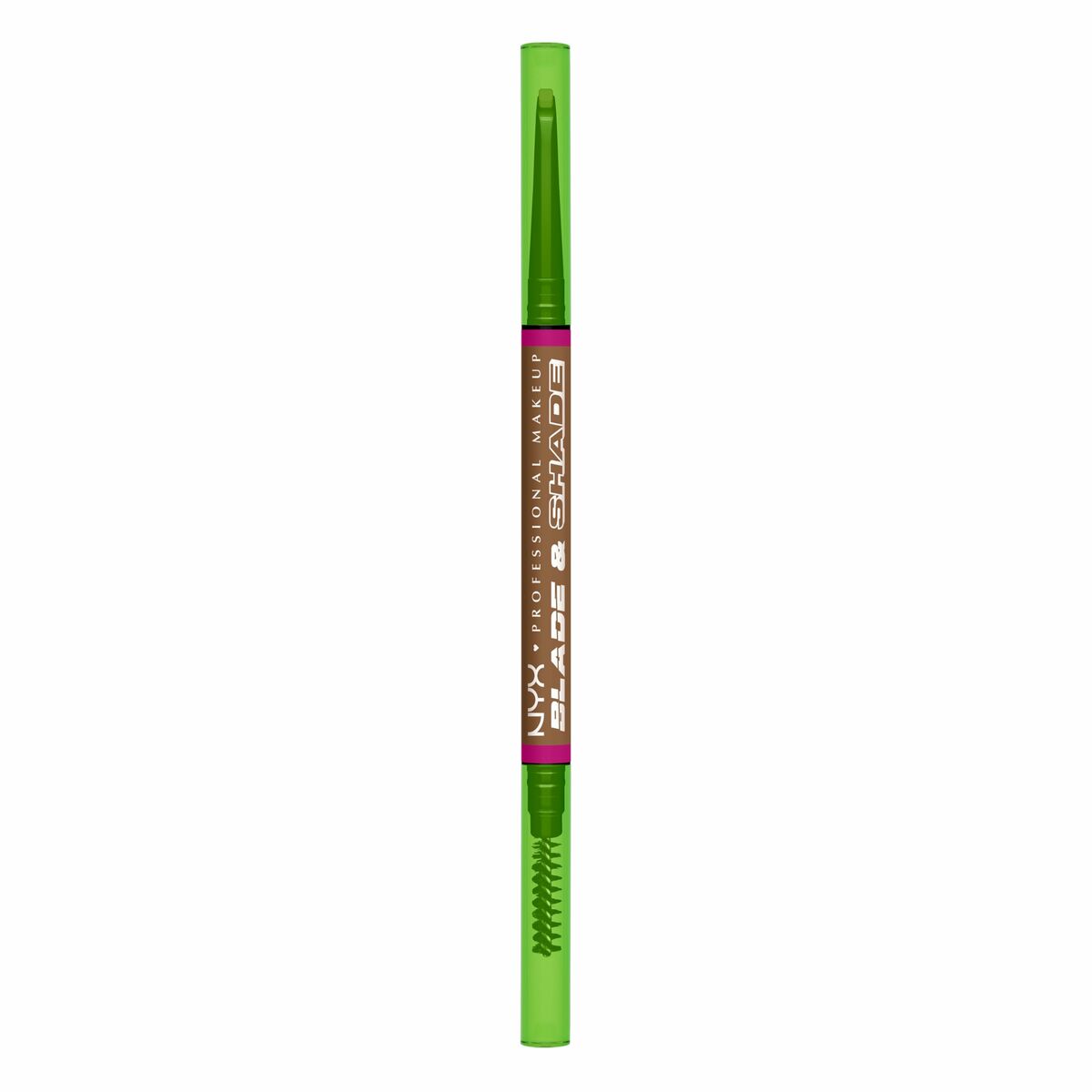 Eyebrow Pencil NYX BLADE & SHADE NANO Nº 02 Blonde product packaging