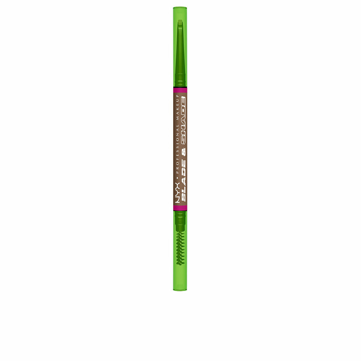 Eyebrow Pencil NYX BLADE & SHADE NANO Nº 04-Taupe product packaging