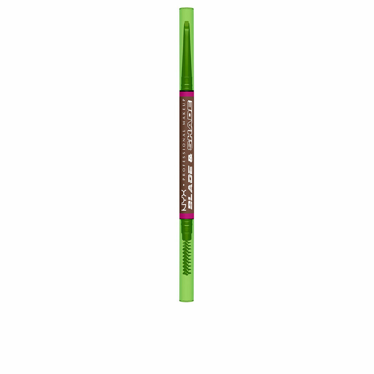 Eyebrow Pencil NYX BLADE & SHADE NANO Nº 08-Chocolate product packaging