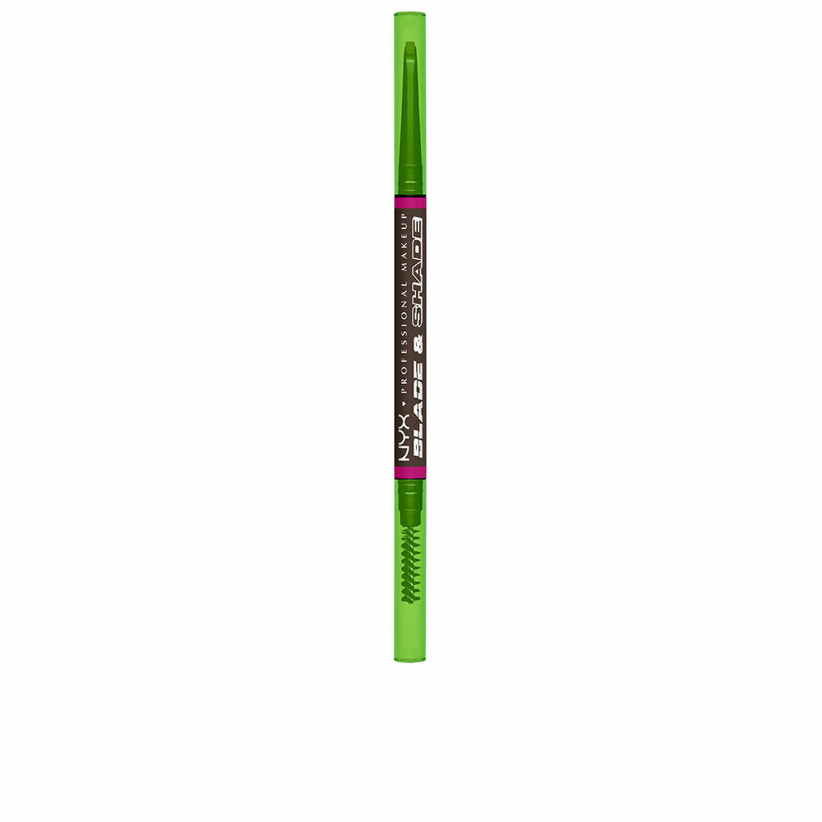 Eyebrow Pencil NYX BLADE & SHADE NANO Nº 10-Espresso product packaging
