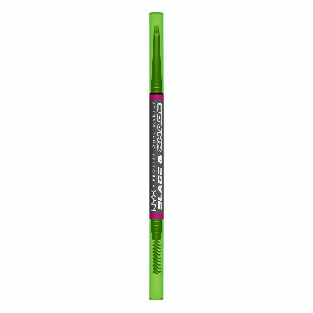 Eyebrow Pencil NYX BLADE & SHADE NANO Nº 11-Grey product packaging