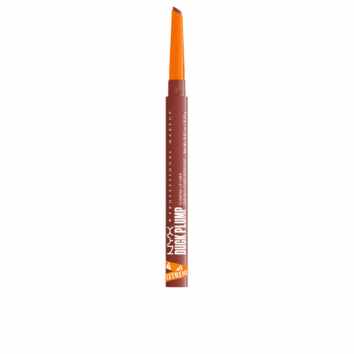 Lip Liner NYX DUCK PLUMP Nº 07-Swollen Spice Nº 08-Dash Of Cocoa makeup packaging