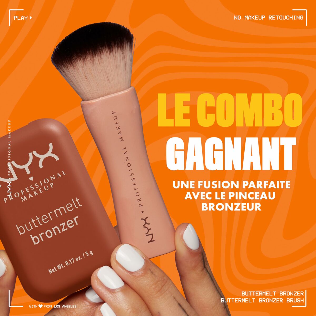 Make-Up Set NYX BUTTERMELT BRONZER product packaging
