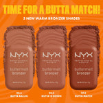Make-Up Set NYX BUTTERMELT BRONZER product packaging