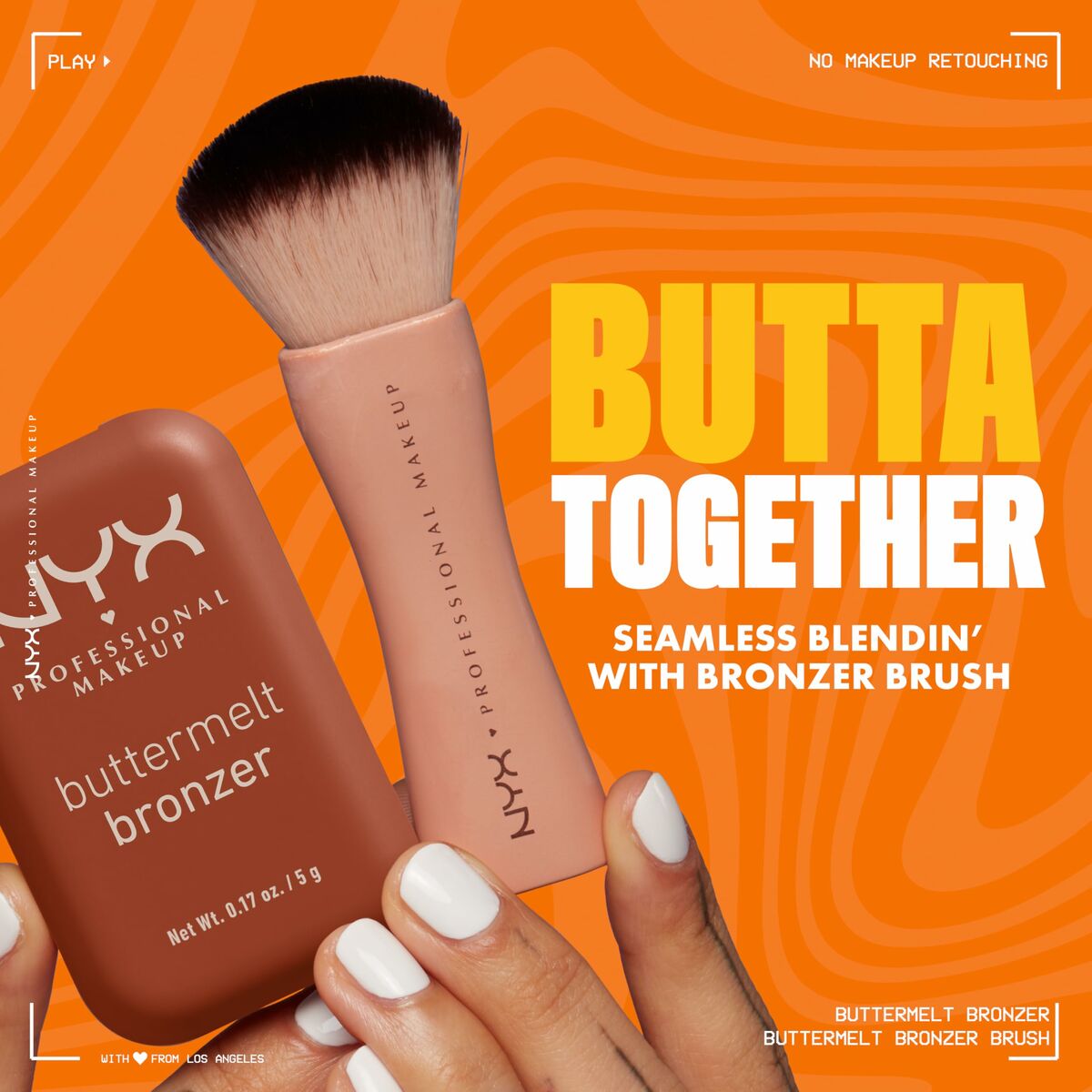 Make-Up Set NYX BUTTERMELT BRONZER product packaging