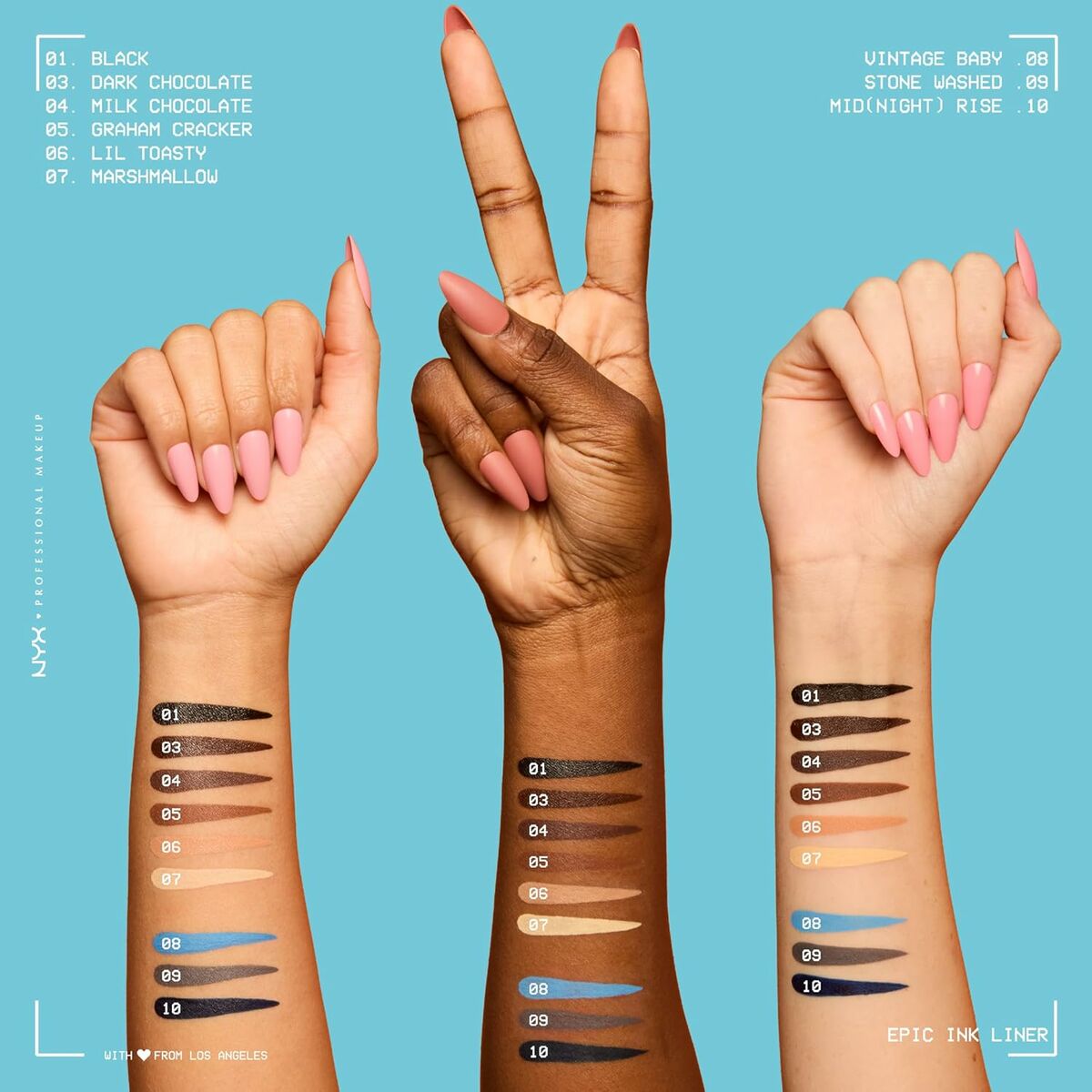 Make-Up Set NYX EPIC INK LINER product packaging