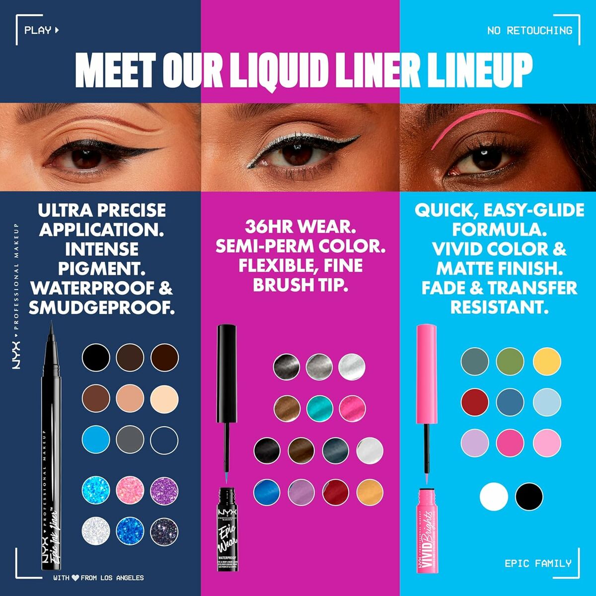 Make-Up Set NYX EPIC INK LINER product packaging