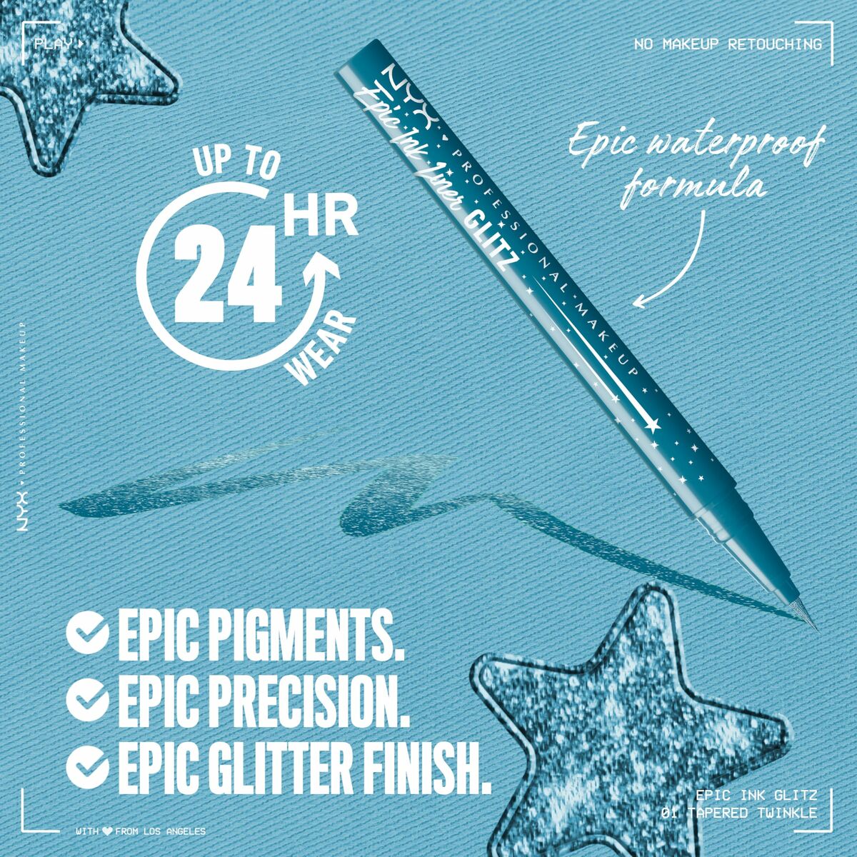 Make-Up Set NYX EPIC INK LINER GLITZ product packaging