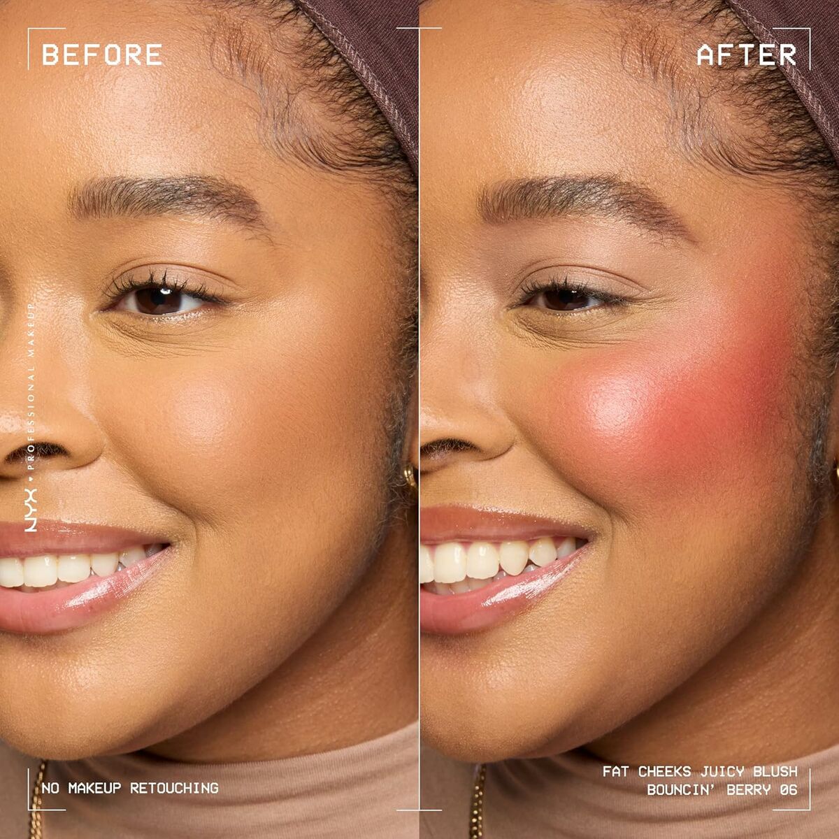 Make-Up Set NYX FAT CHEEKS product packaging