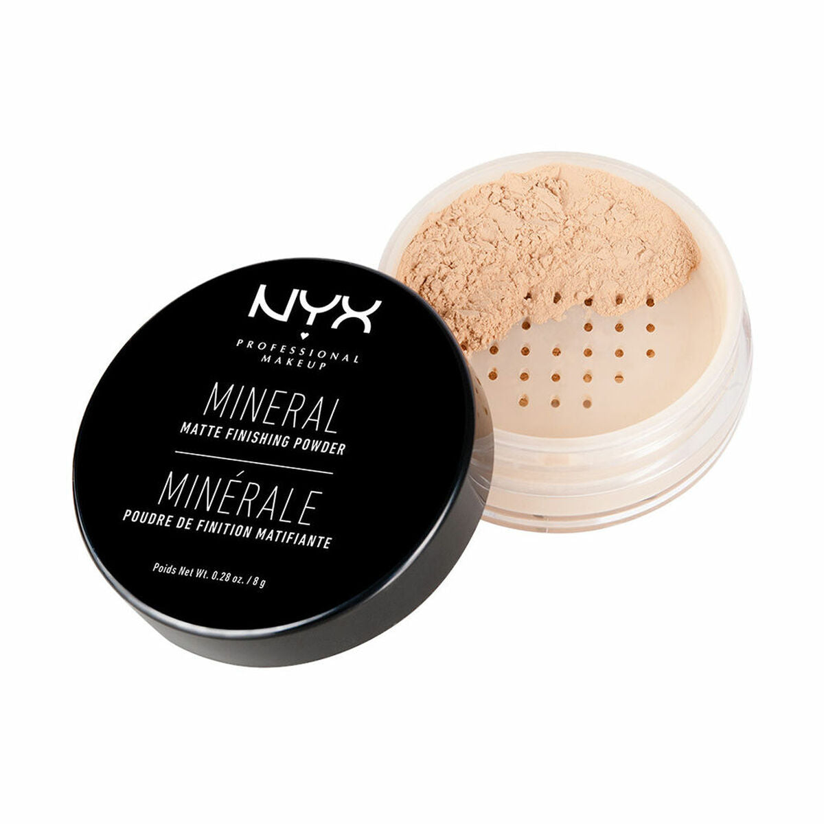 Loose Dust NYX Mineral light/medium 8 g product packaging