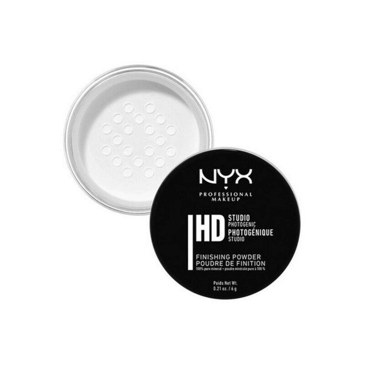 Make-up Fixing Powders NYX SFP01 Transparent 6 g makeup packaging