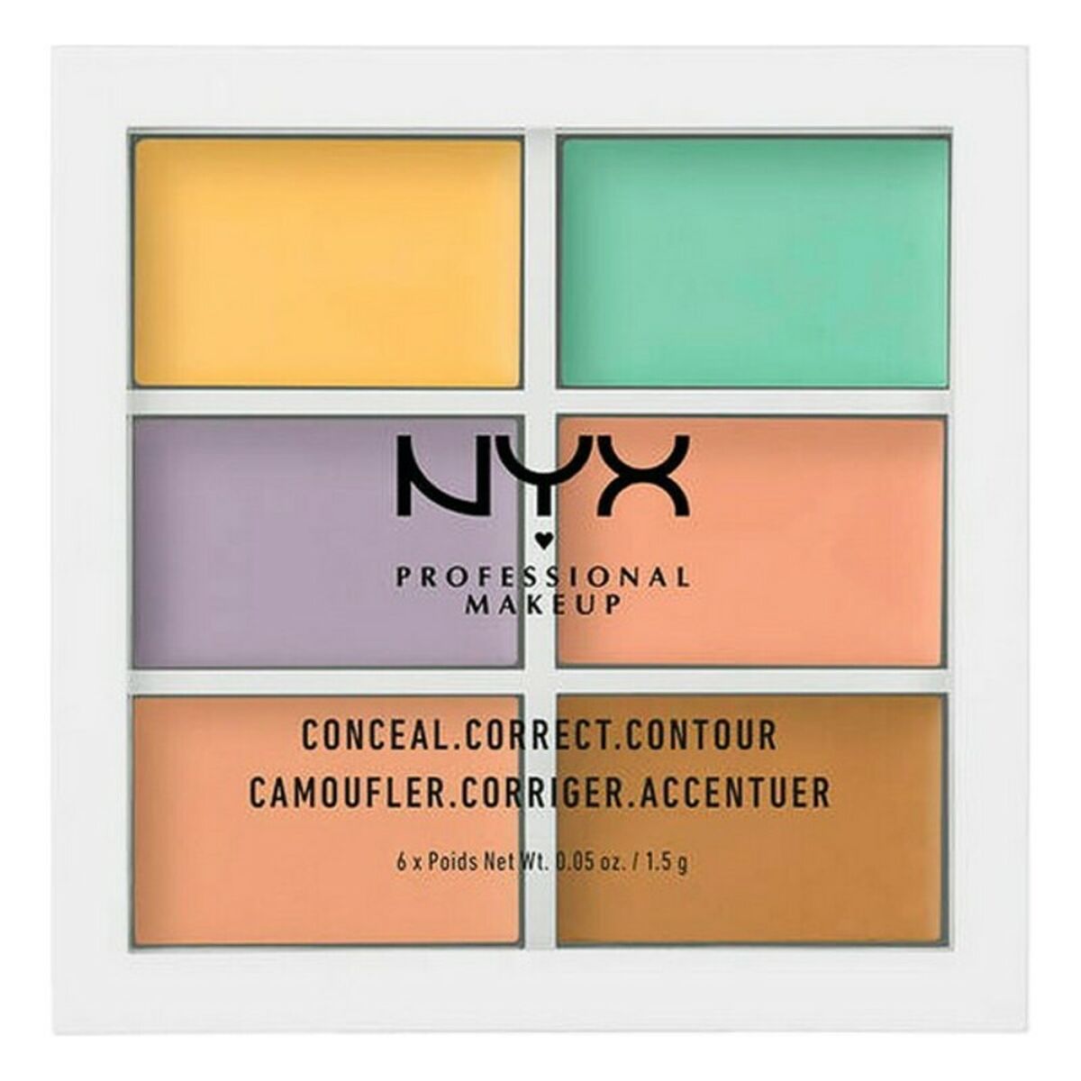 Compact Concealer NYX 3CP04 1,5 g 1.5 g makeup packaging