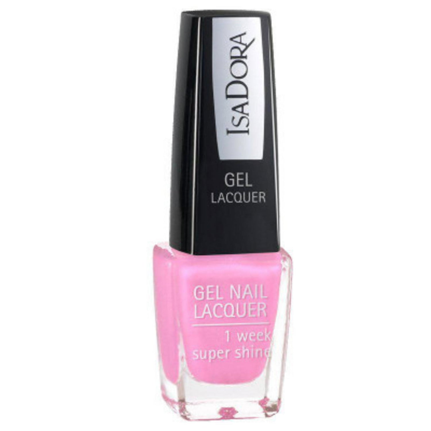 IsaDora, Gel Lacquer, Glossy Finish, Nail Polish, 222, Pink Bomb, 6 ml