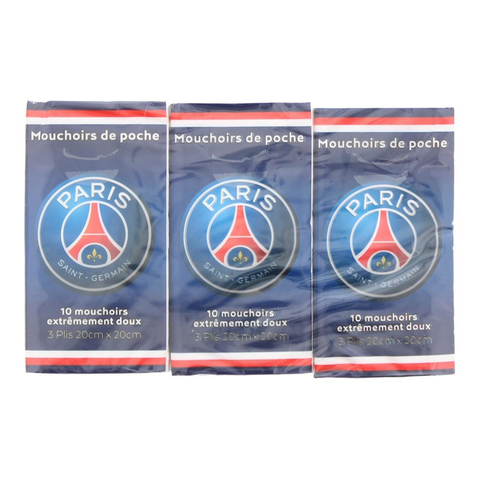 Set, Epl, Paris Saint-Germain, Cleansing Wipes, For Nose, 6 pcs