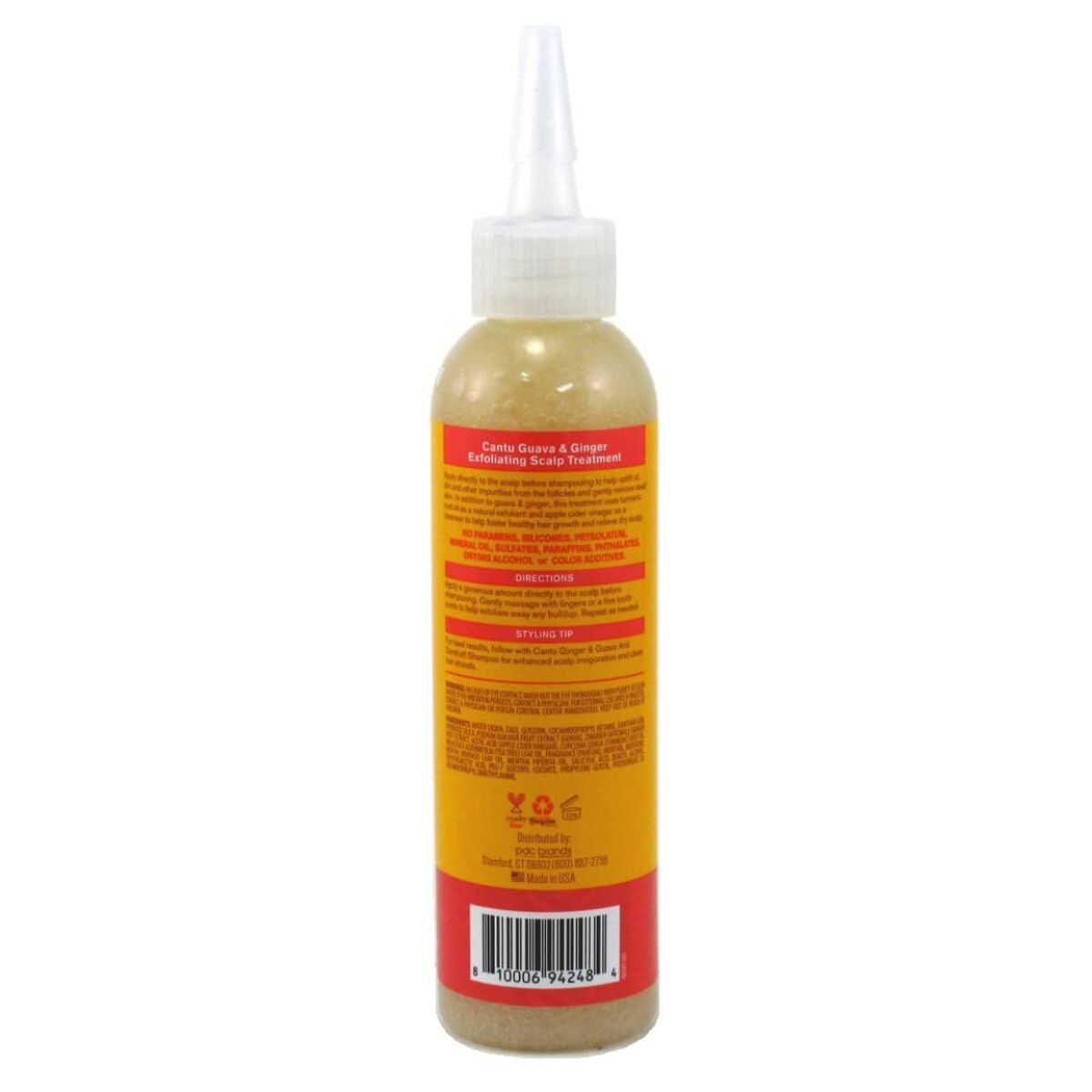 Pre-Shampoo Cantu Scalp Exfoliating 180 ml Hair Exfoliator for Women shampoo bottle