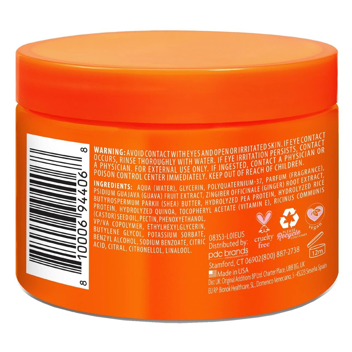 Curl Defining Cream Cantu Style and Strengthen 340 g skincare packaging
