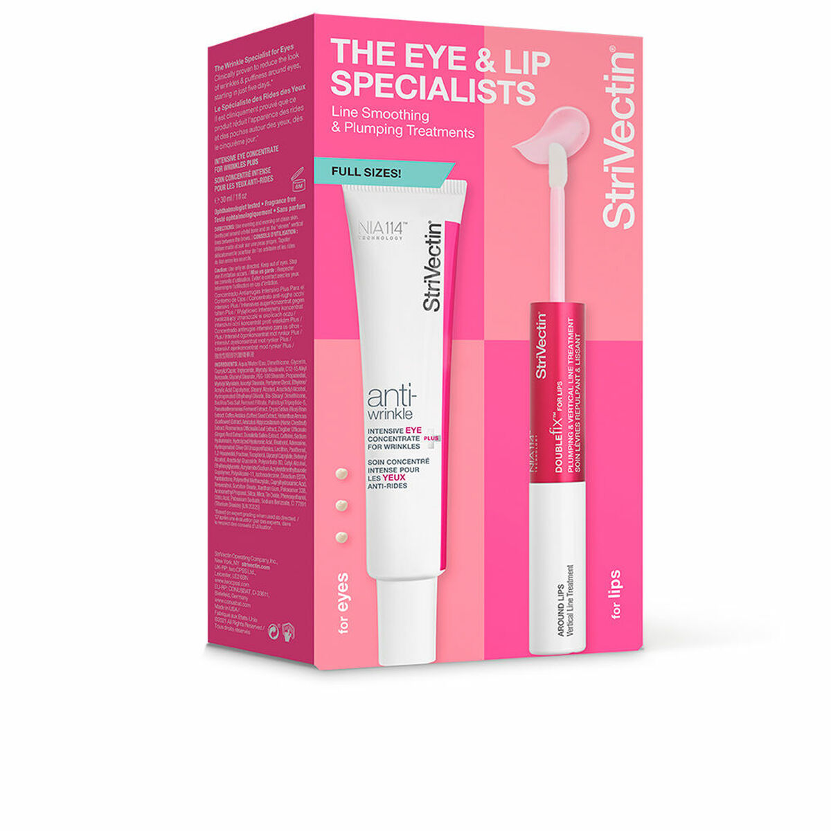 Unisex Cosmetic Set StriVectin The Eye & Lips Specialists 2 Pieces product packaging