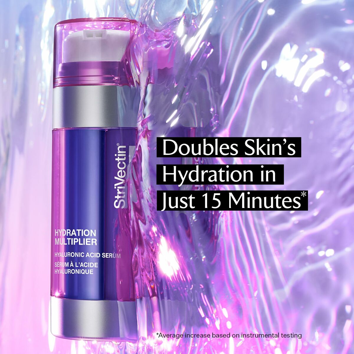 Facial Serium with Hyaluronic Acid StriVectin MULTIPLIER 30 ml product packaging