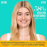 Straightening Shampoo Sol De Janeiro BRAZILIAN JOIA 295 ml for Women shampoo bottle