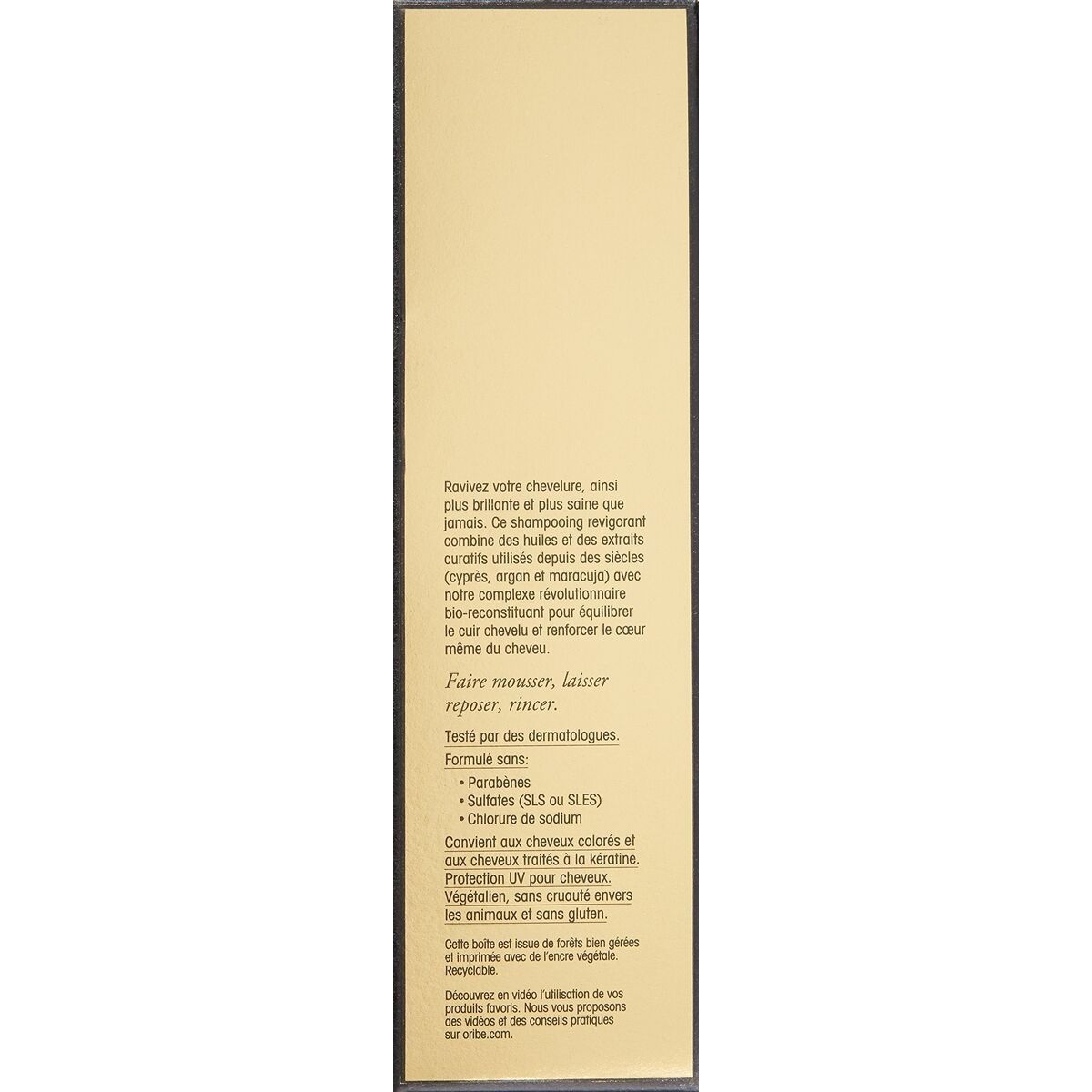 Shampoo Oribe shampoo bottle