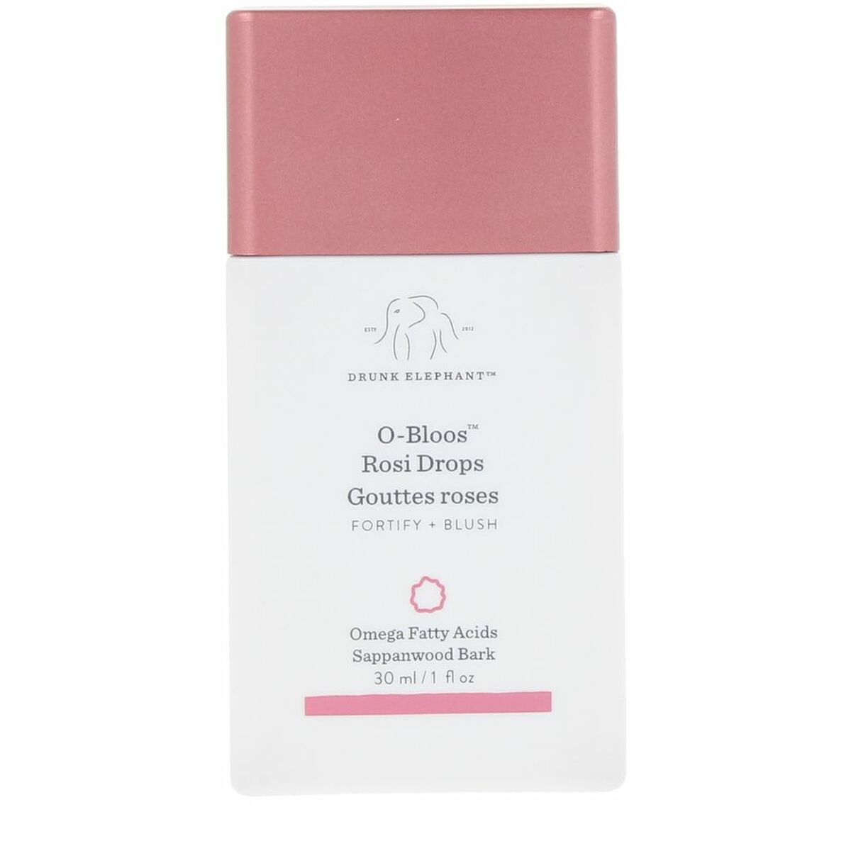 Facial Serum Drunk Elephant O-BLOOS ROSI DROPS 30 ml serum bottle