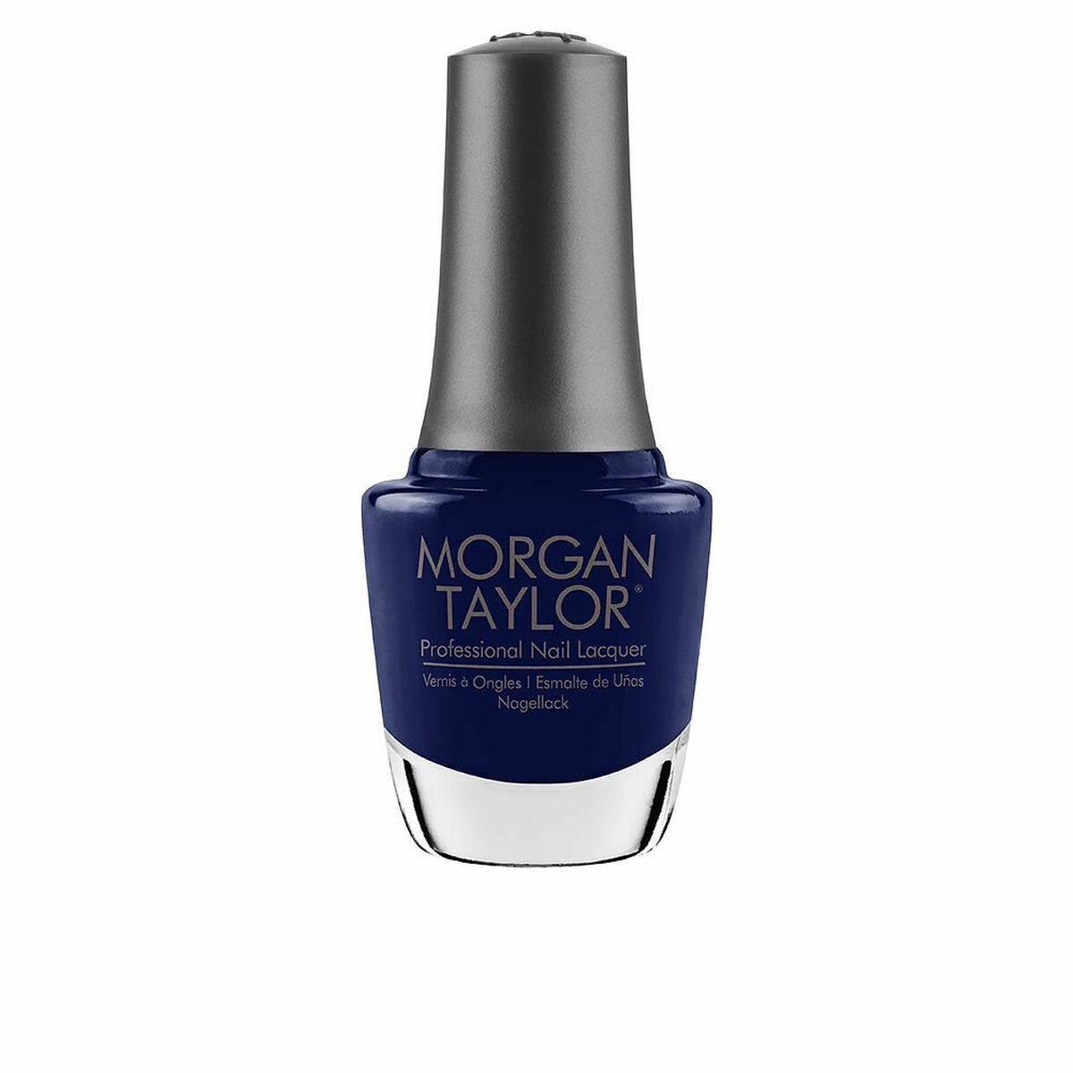 nail polish Morgan Taylor deja blue 15 ml product packaging