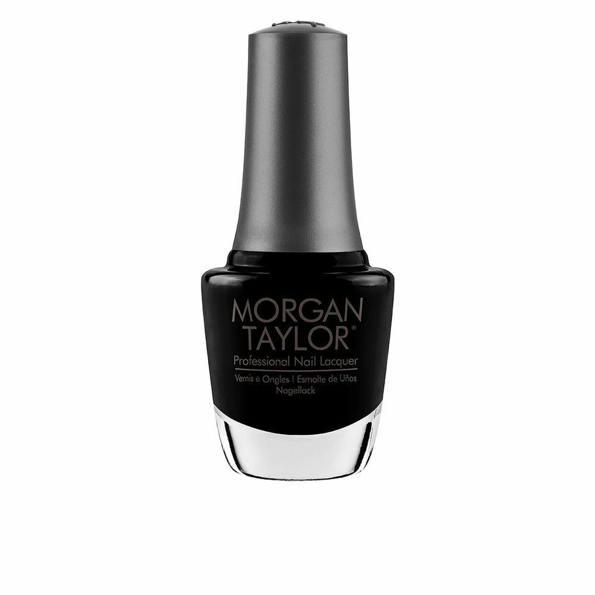 nail polish Morgan Taylor MT3110830 black shadow 15 ml product packaging