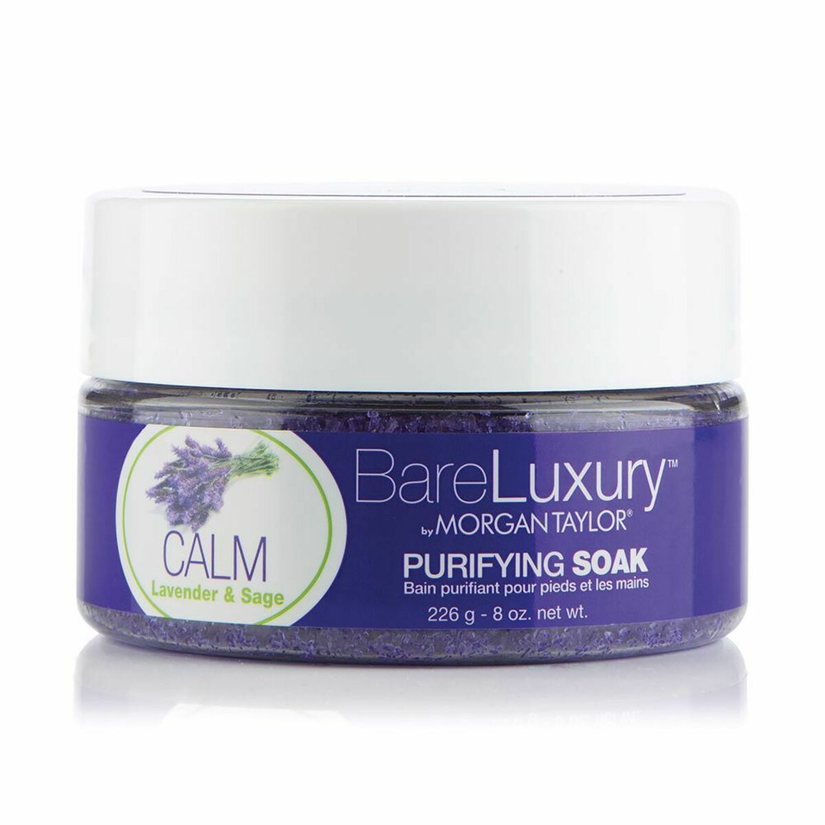 Foot Mask Morgan Taylor Calm 226 g Feet Sage Lavendar mask packaging