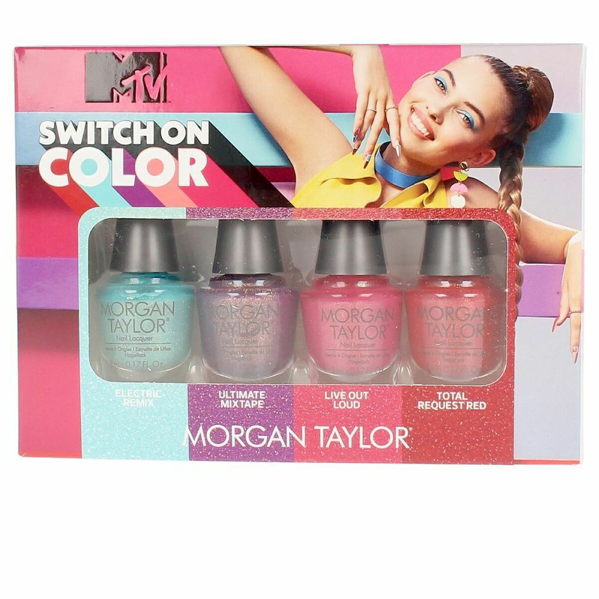 Make-Up Set Morgan Taylor Switch On Color product packaging