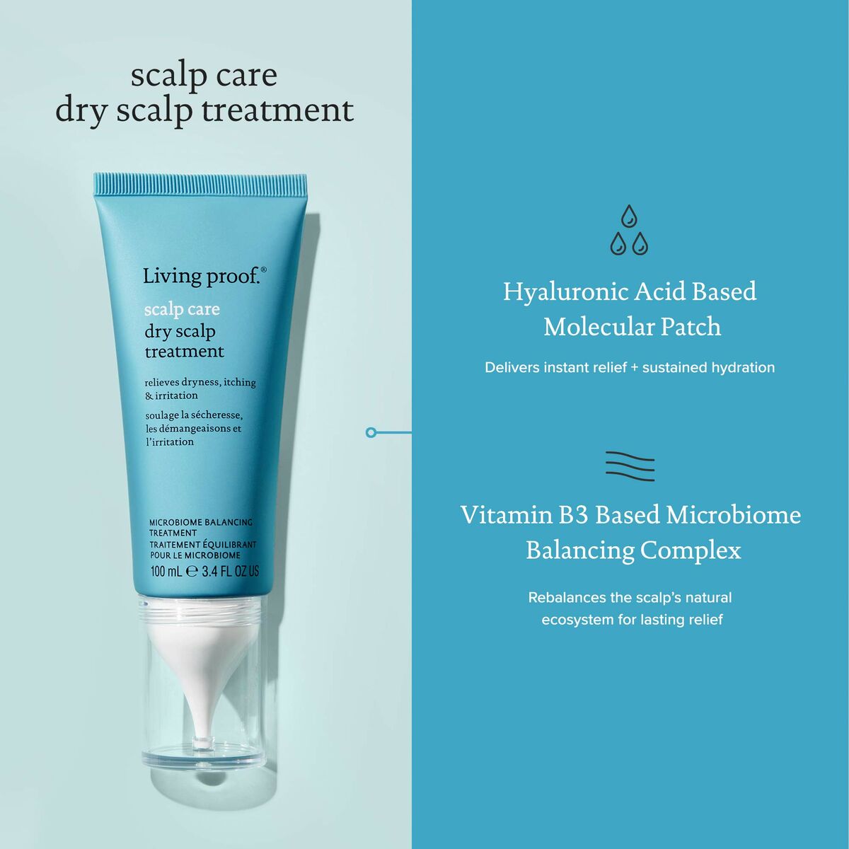 Hair Mask Living Proof Scalp Care 100 ml hair mask packaging