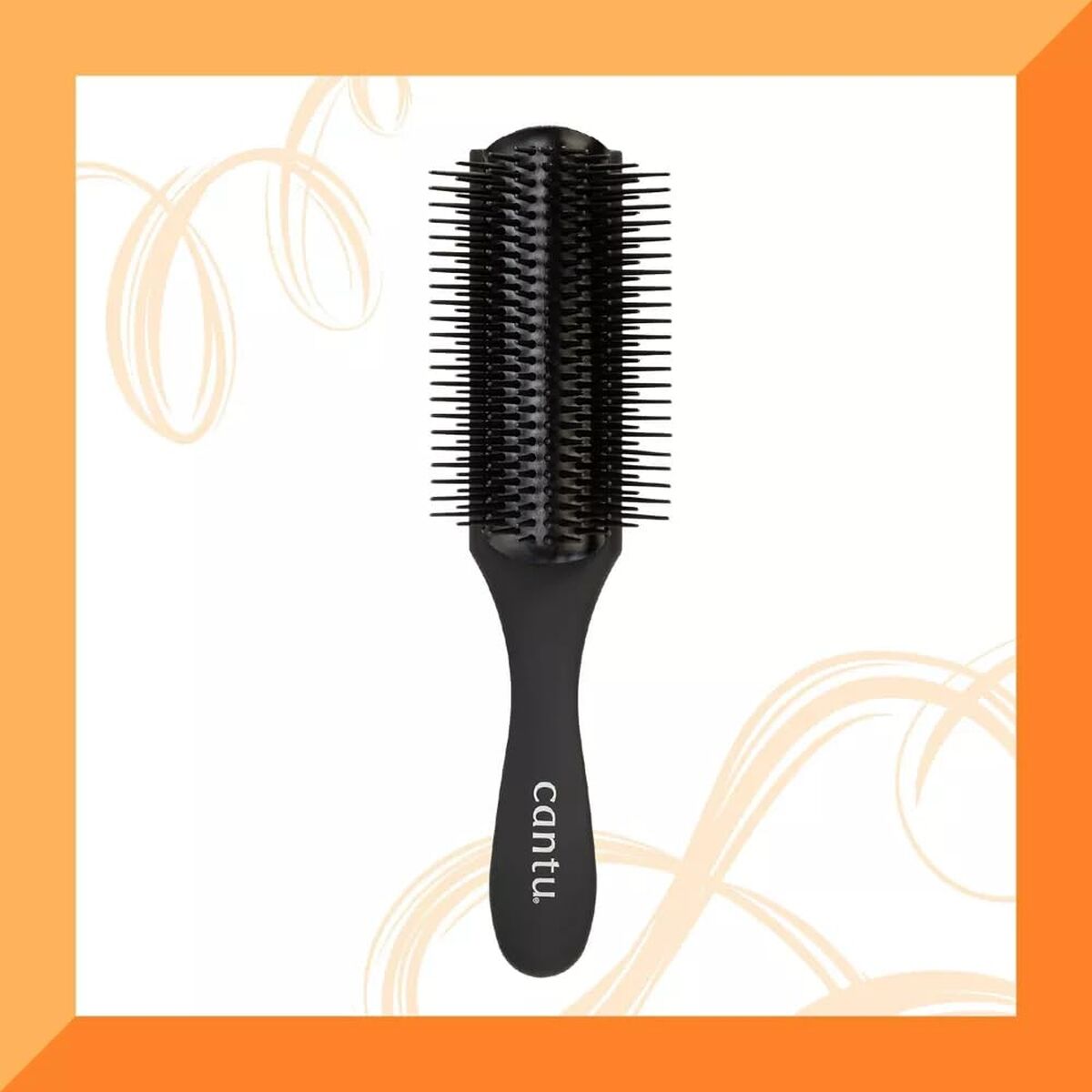 Detangling Hairbrush Cantu STURDY DETANLING Black (1 Unit) product packaging