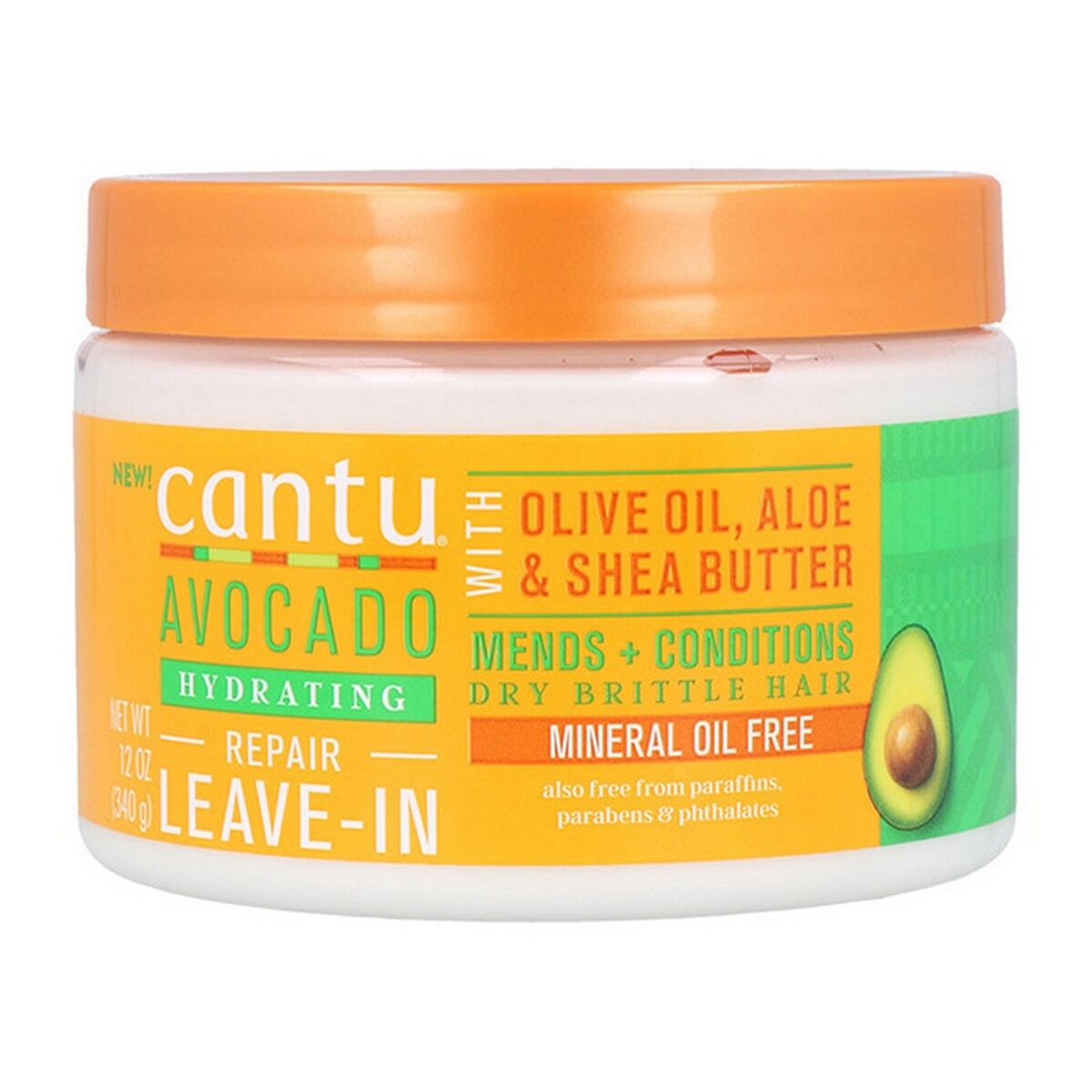 Styling Cream Cantu -12/3UK 340 g skincare packaging