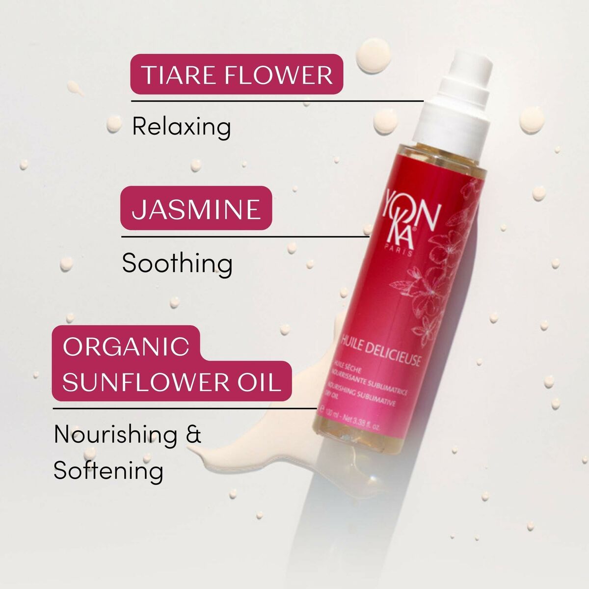 Body Oil Yonka Delicieuse 100 ml product packaging