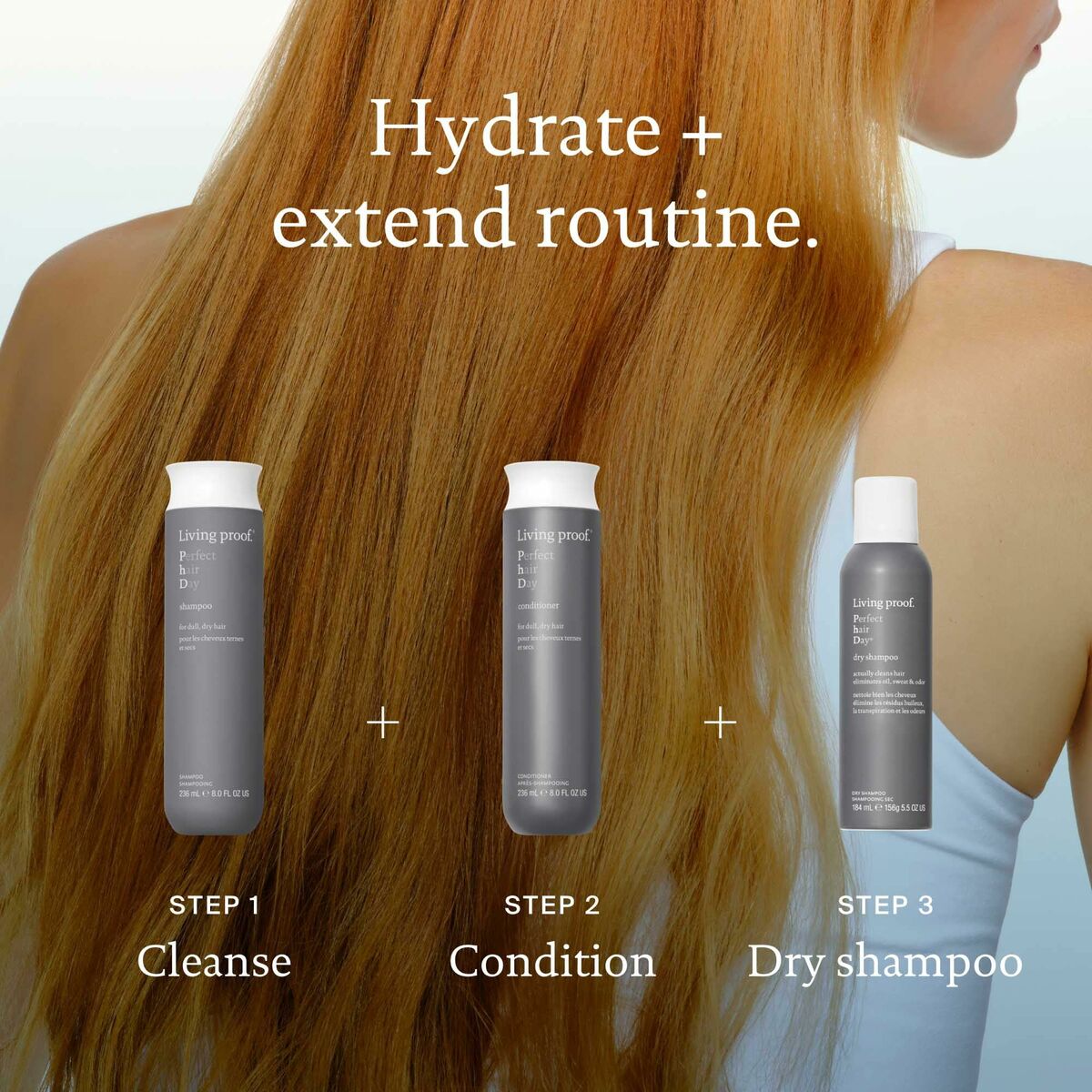 Conditioner Living Proof PERFECT HAIR DAY 236 ml for Women conditioner bottle
