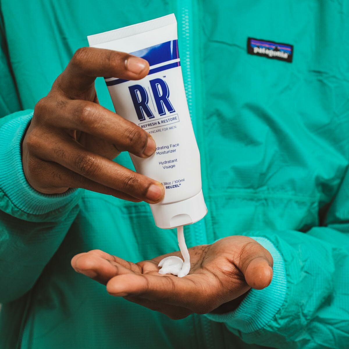 Facial Cream Reuzel for Men skincare packaging