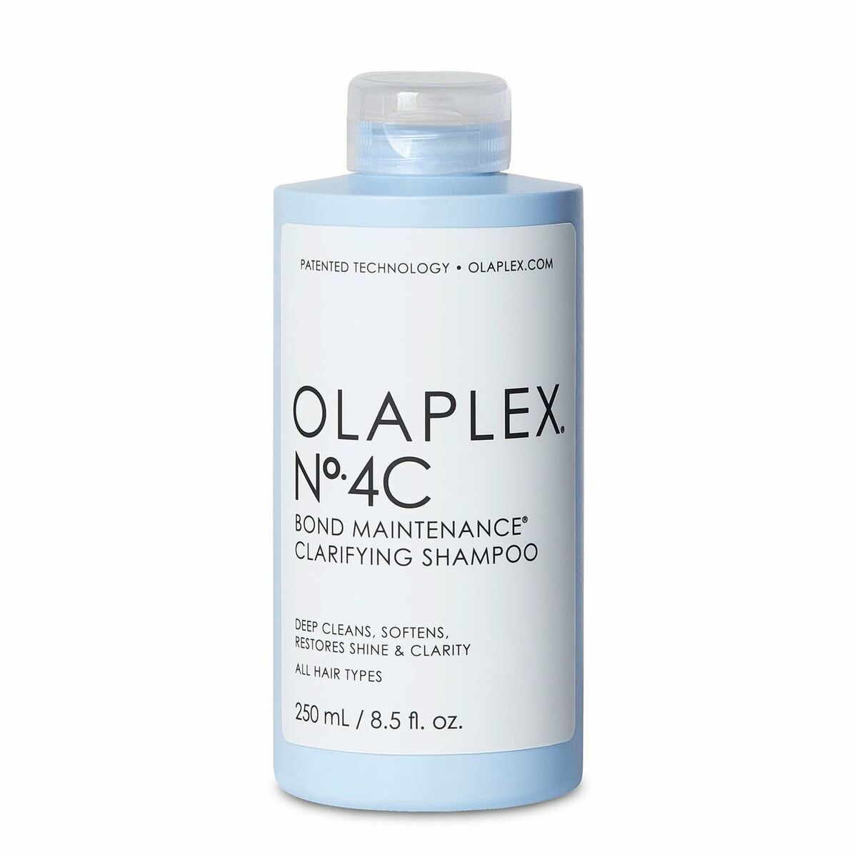 Clarifying shampoo Olaplex Bond Maintenance Nº 4C 250 ml shampoo bottle