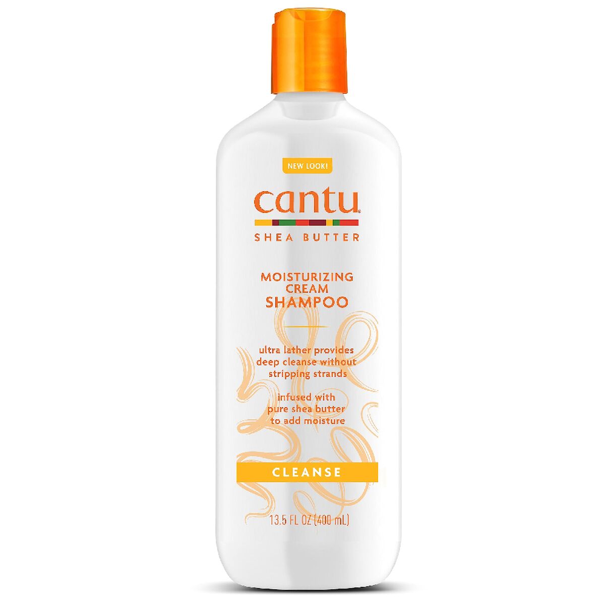 Moisturizing Shampoo Cantu 400 ml shampoo bottle