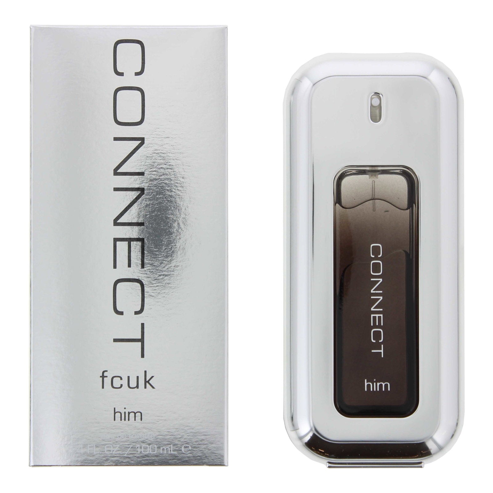 Fcuk, Connect Him, Eau De Toilette, For Men, 100 ml